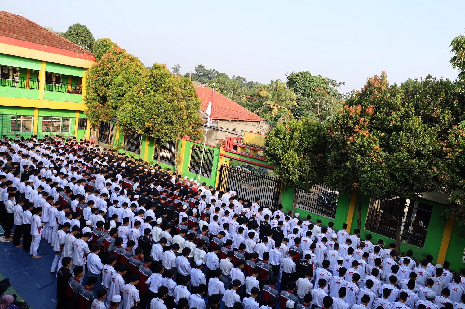 Pembiasaan Sholat Dhuha & Kultum Siswa
